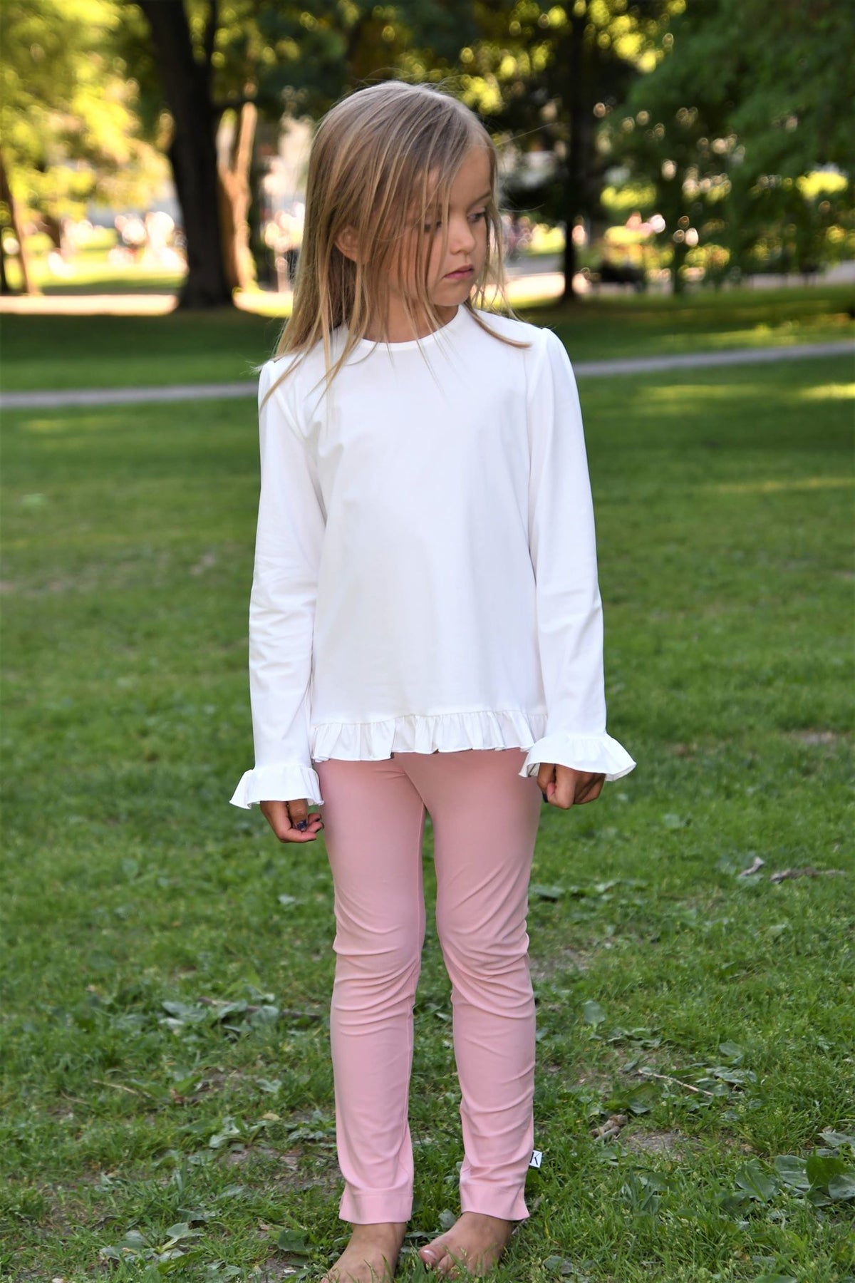 uv leggings för barn - rosa byxor för barn med UV skydd - bästa kläder för barn med uv skydd från netmall.se. - billiga uv kläder för barn