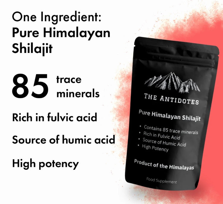 shilajit himalayan från sverige  - bäst shilajit 