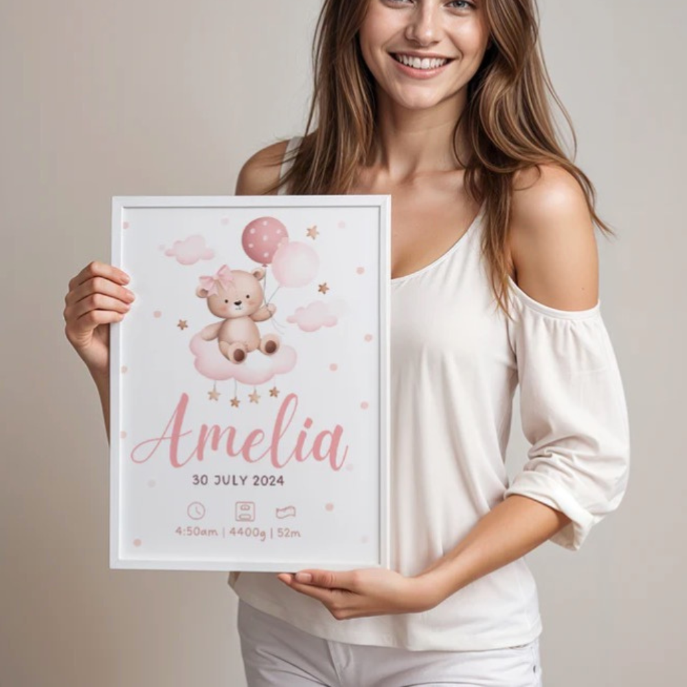 födelse tavla