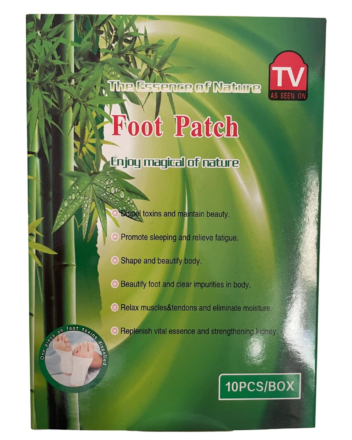 Detox fotplåster 10-pack
